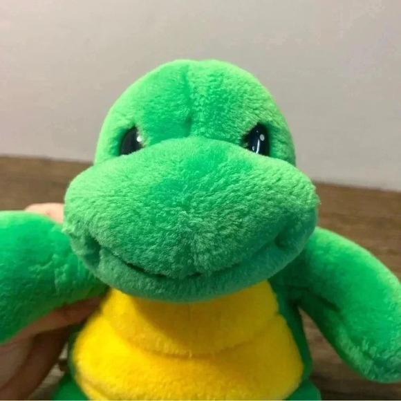 Build A Bear Green Turtle Tortoise Plush Without Shell Teddy Stuffed Animal 14” - Picture 4 of 4